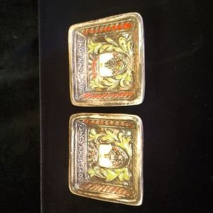 2 Boys' Town Town Rome Trinket Dish. 3.4"
